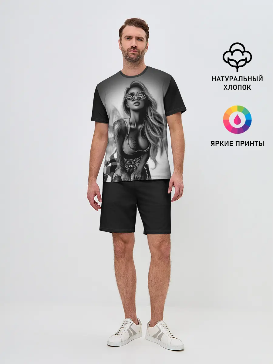 Мужской костюм с шортами / Trap girl