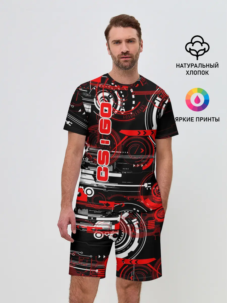 Мужской костюм с шортами / CS:GO