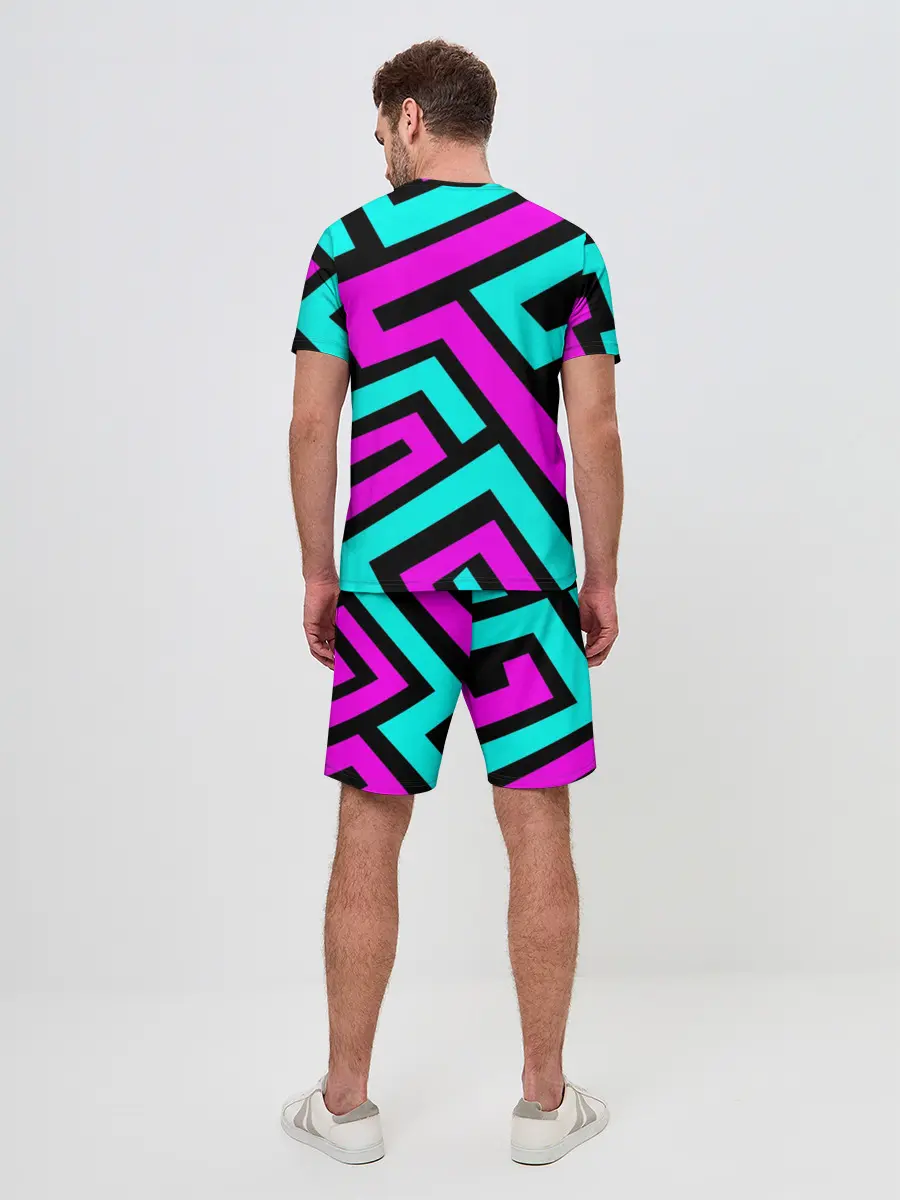 Мужской костюм с шортами / Abstract Background 4