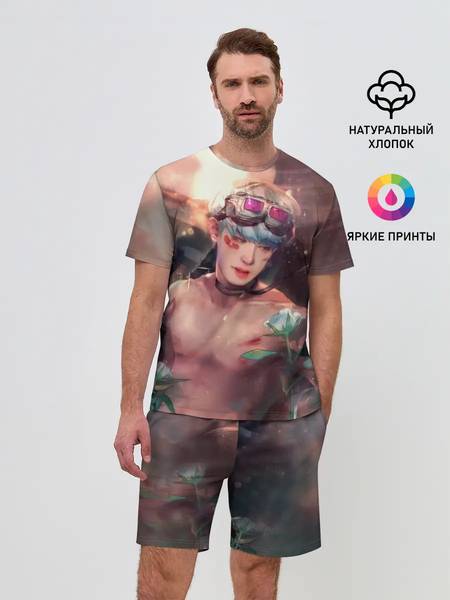 Мужской костюм с шортами / Wonho_3