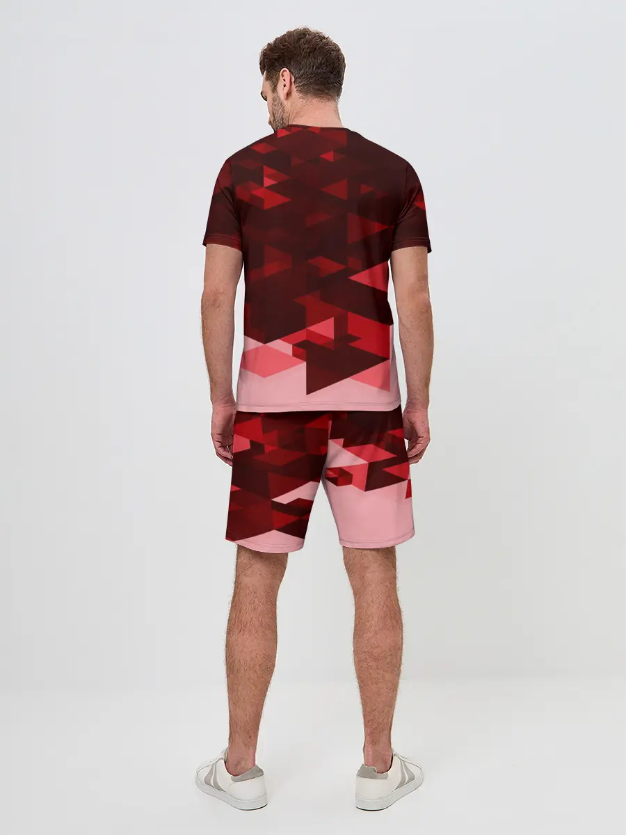 Мужской костюм с шортами / Manchester United Abstract