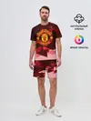Мужской костюм с шортами / Manchester United Abstract