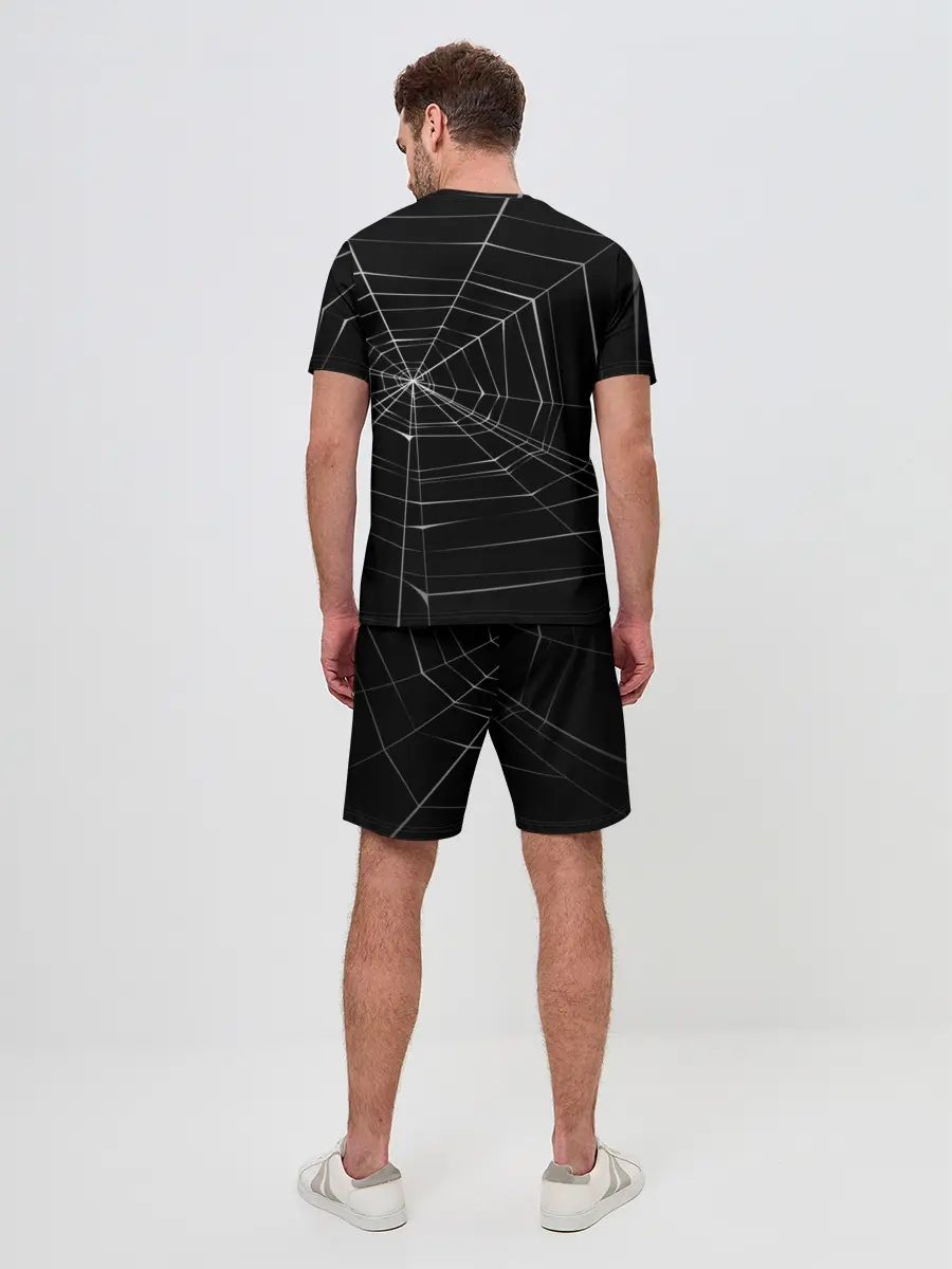 Мужской костюм с шортами / Паутина