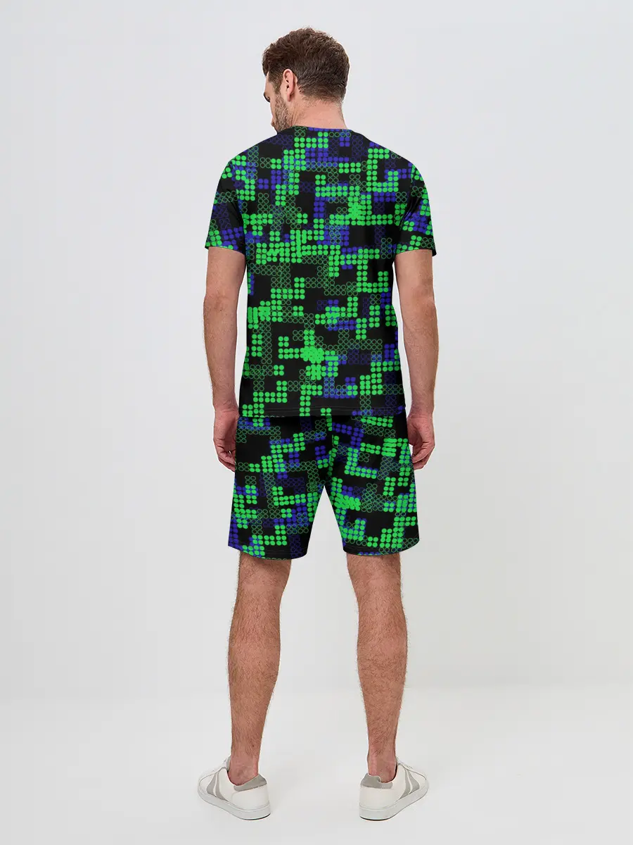 Мужской костюм с шортами / Minecraft