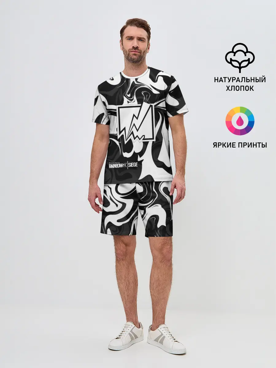 Мужской костюм с шортами / Rainbow six Siege