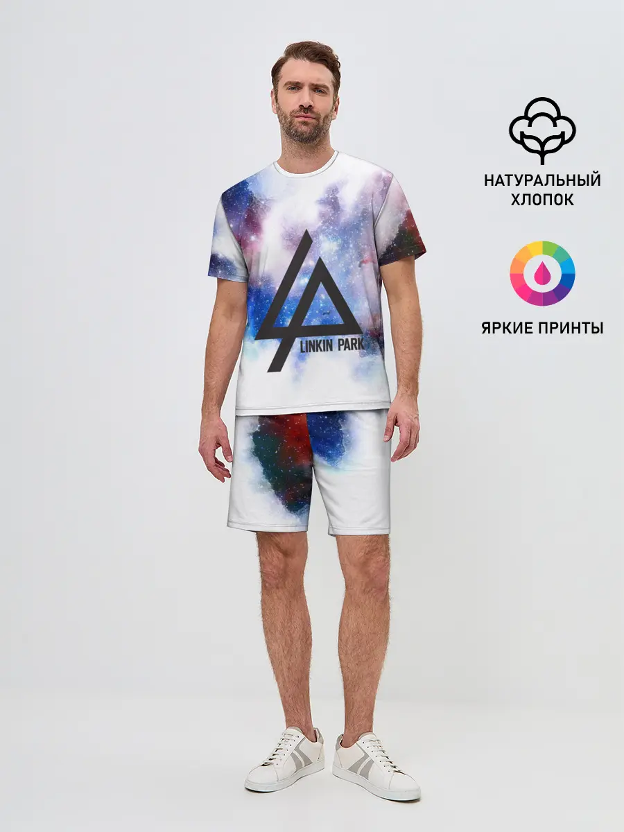 Мужской костюм с шортами / Linkin park