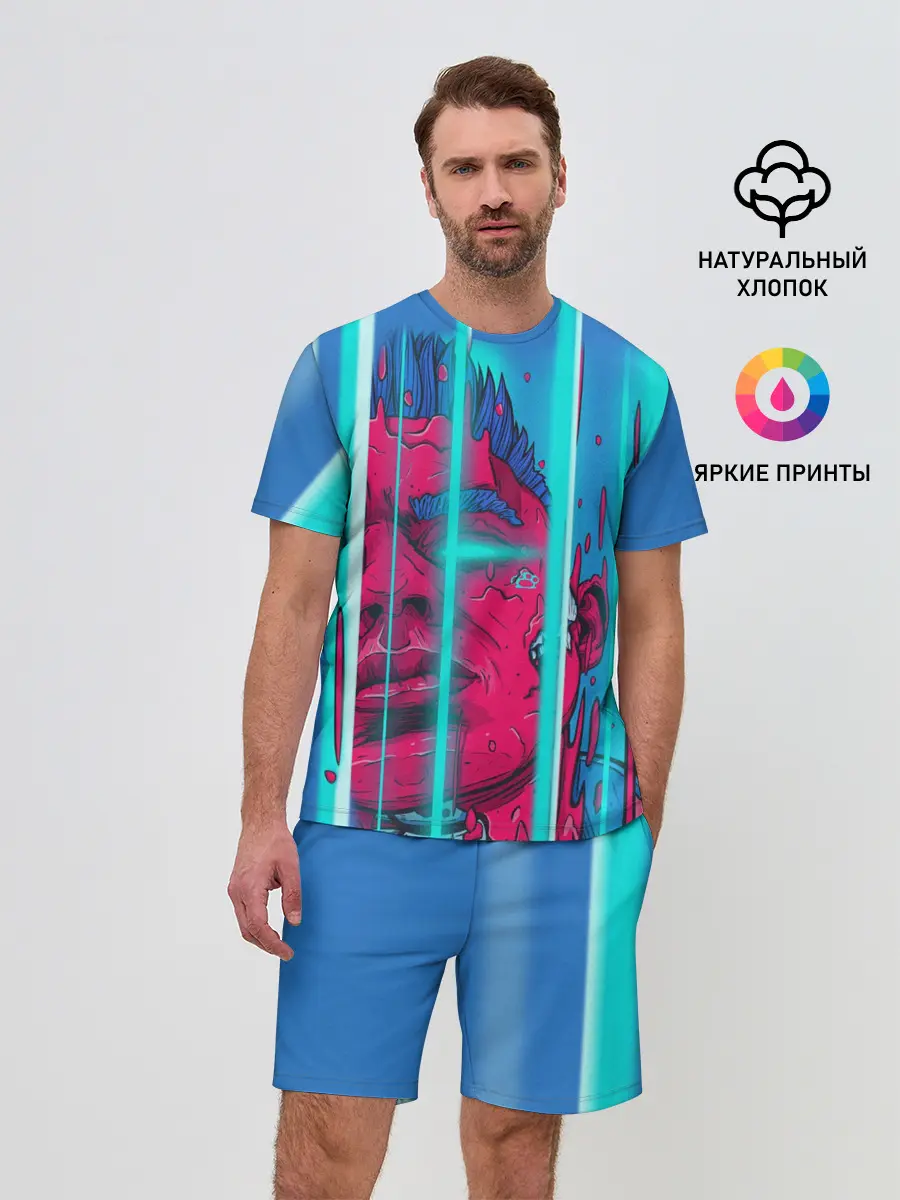 Мужской костюм с шортами / Сайонара бой