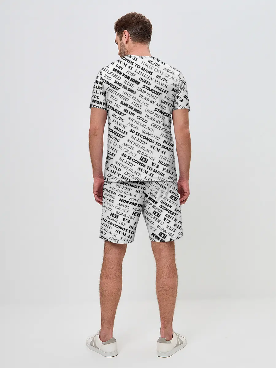 Мужской костюм с шортами / Рок не умрет