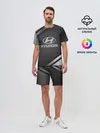 Мужской костюм с шортами / HYUNDAI SPORT