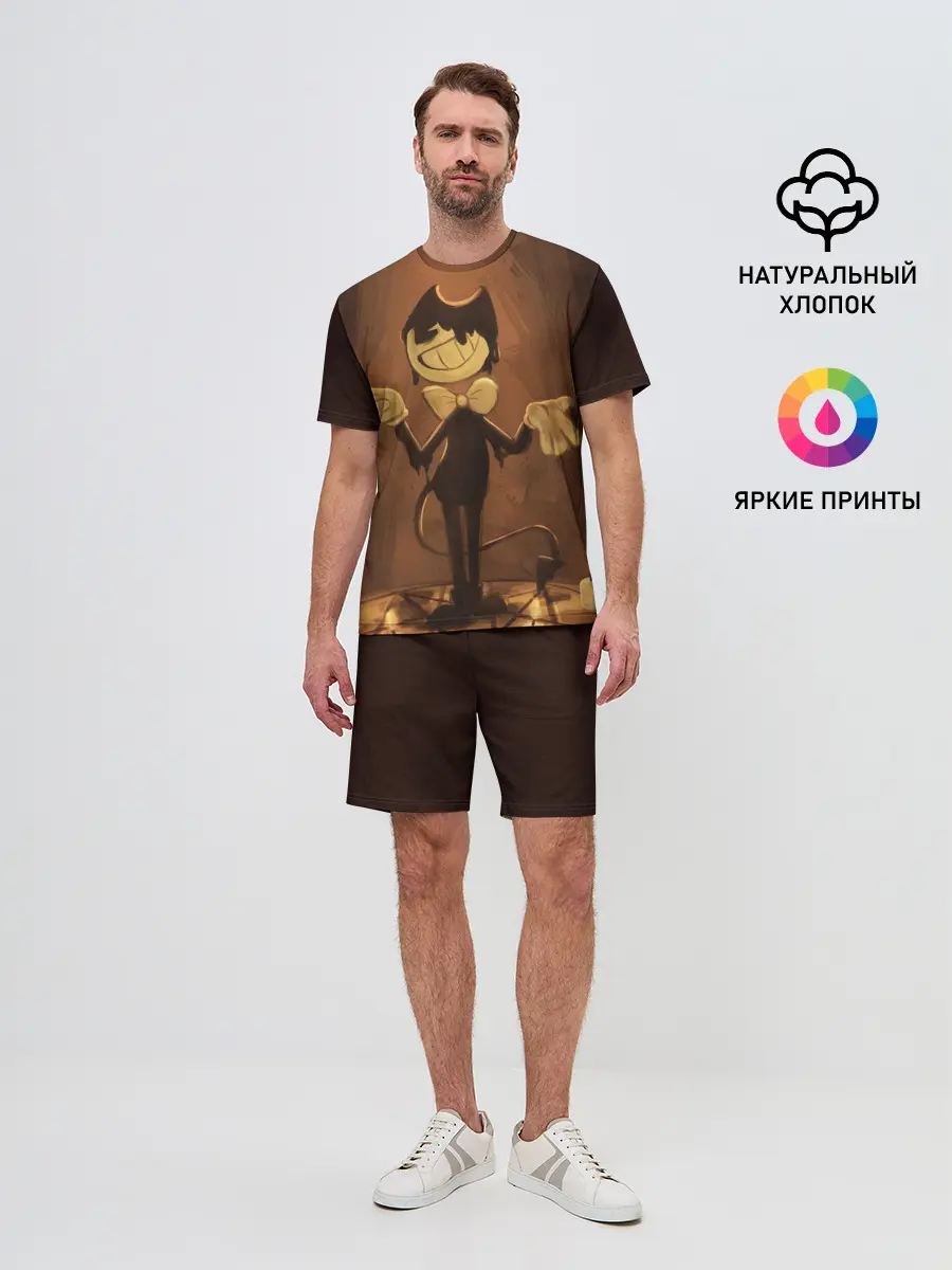 Мужской костюм с шортами / Bendy and the ink machine