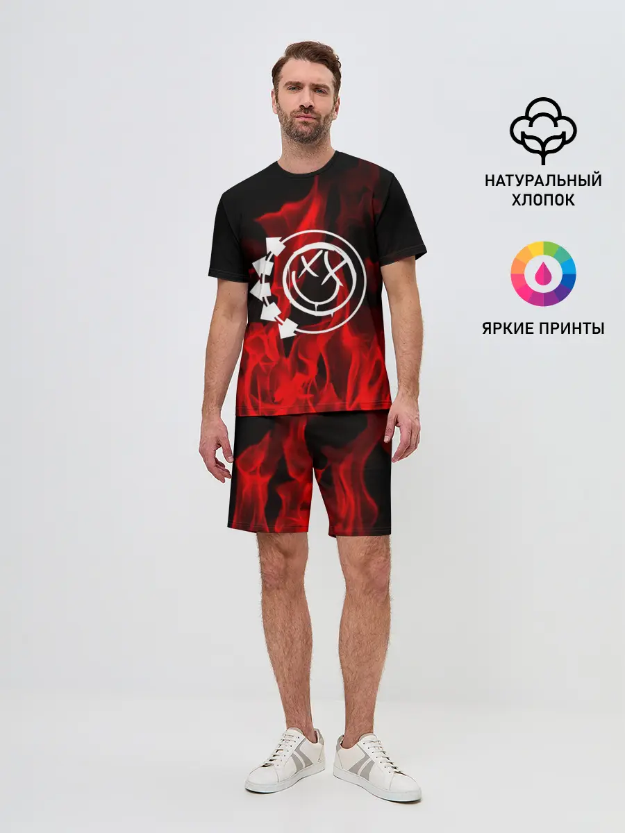 Мужской костюм с шортами / Blink 182