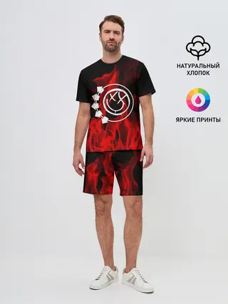 Мужской костюм с шортами / Blink 182