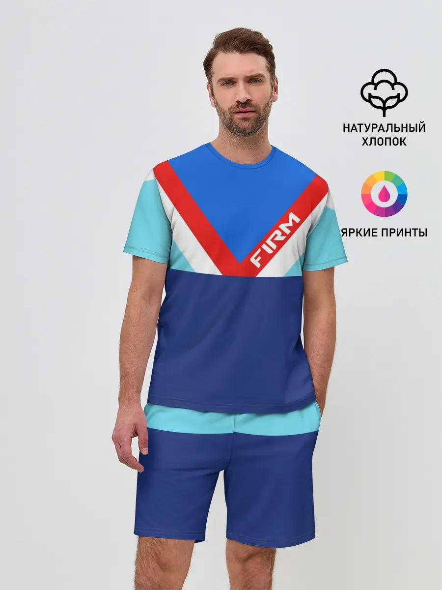 Мужской костюм с шортами / Стиль 90 х