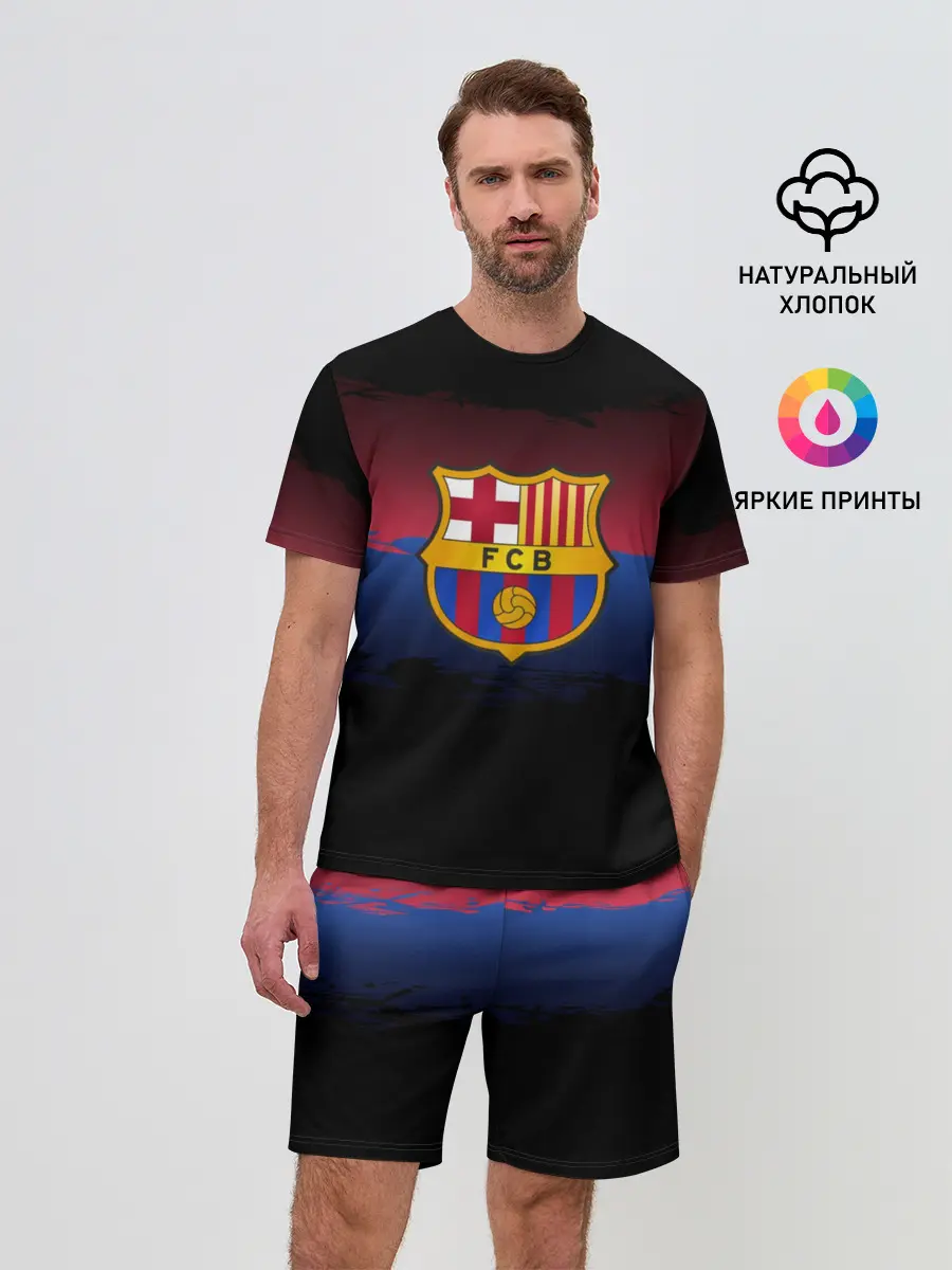Мужской костюм с шортами / Barcelona FC