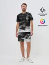 Мужской костюм с шортами / Barcelona Geometry Sport