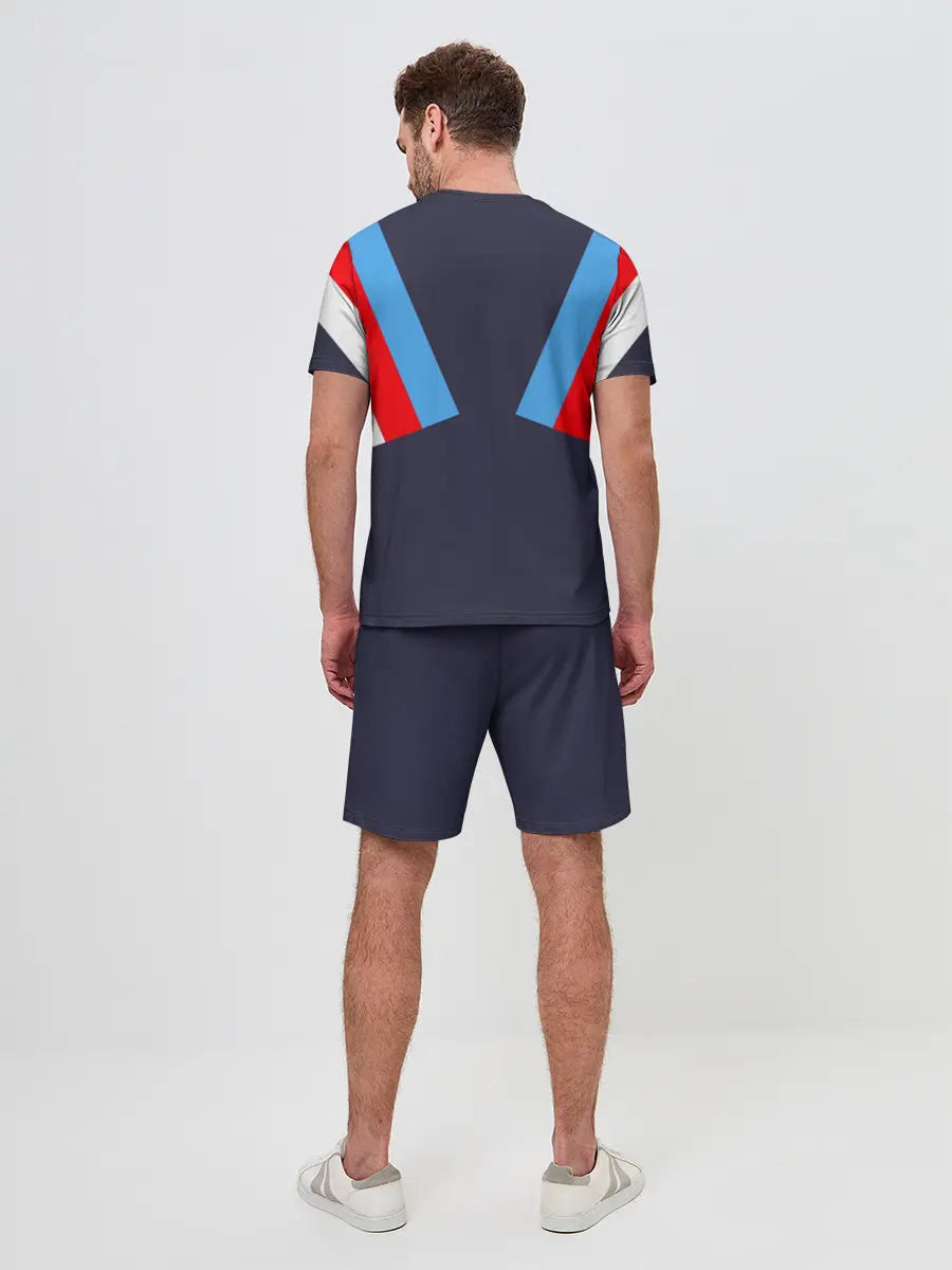 Мужской костюм с шортами / Стиль 90 х