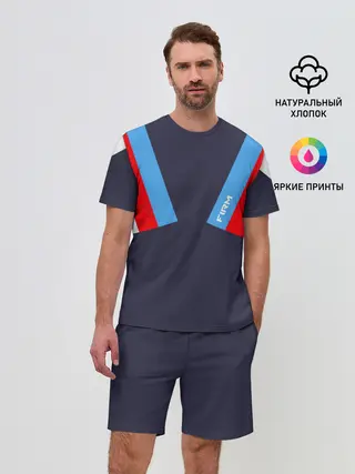 Мужской костюм с шортами / Стиль 90 х