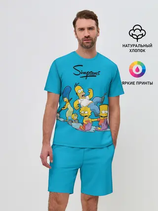 Мужской костюм с шортами / Симпсоны