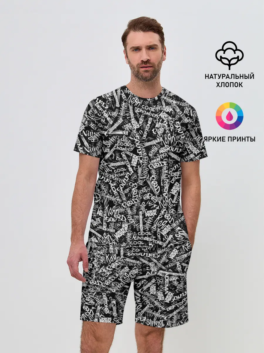 Мужской костюм с шортами / Alternative Nu Metal