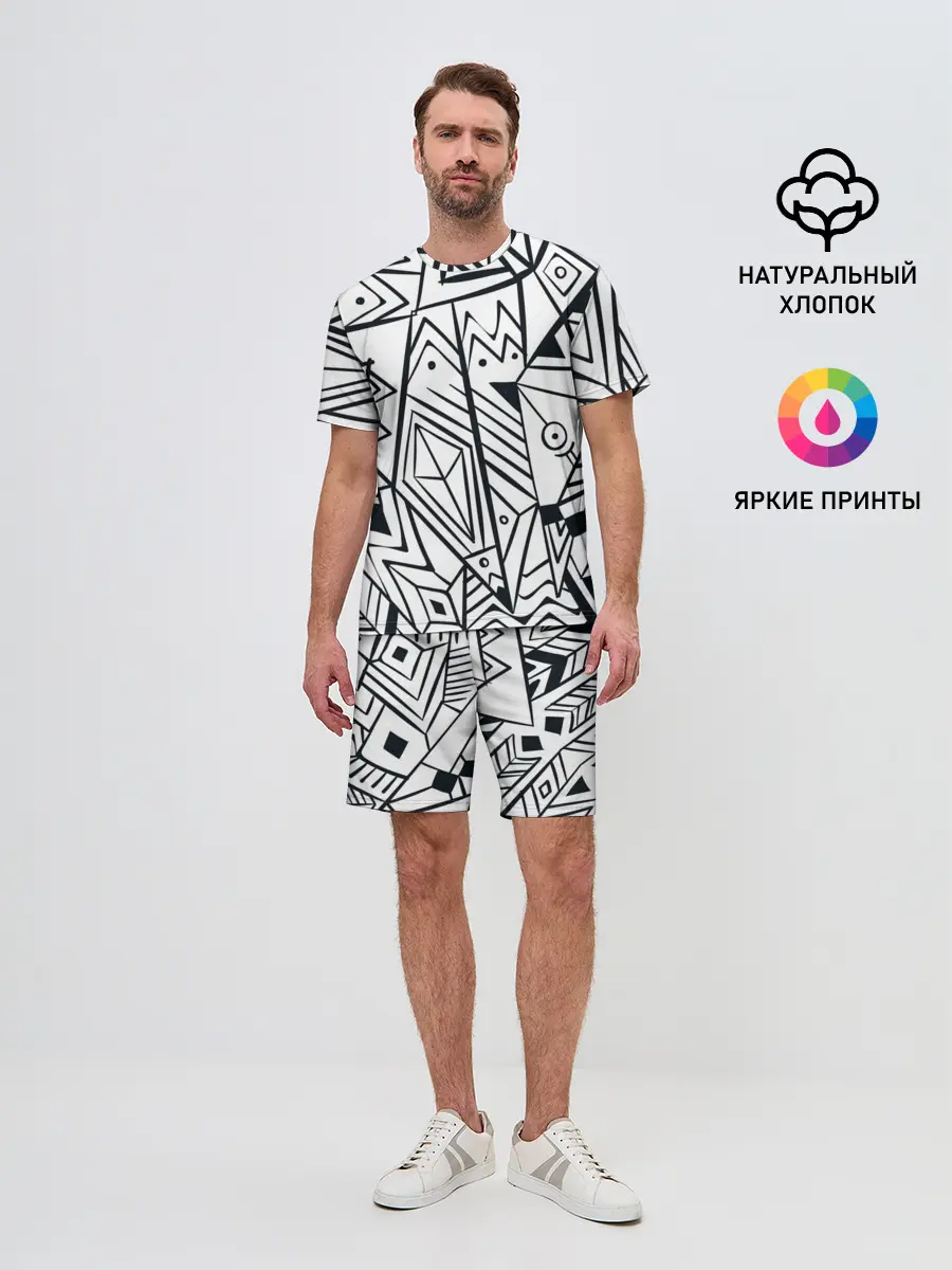 Мужской костюм с шортами / Boho Style 2