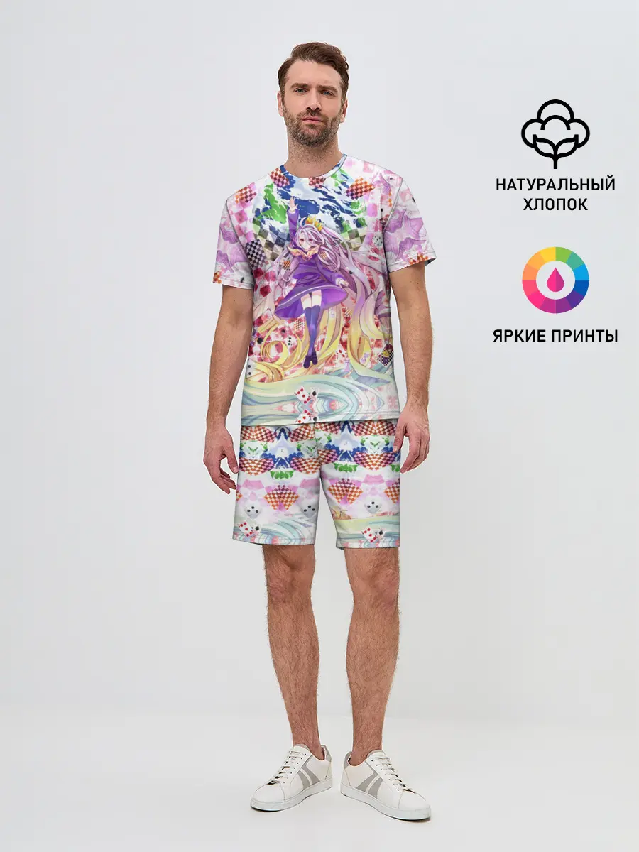 Мужской костюм с шортами / No Game No Life_9