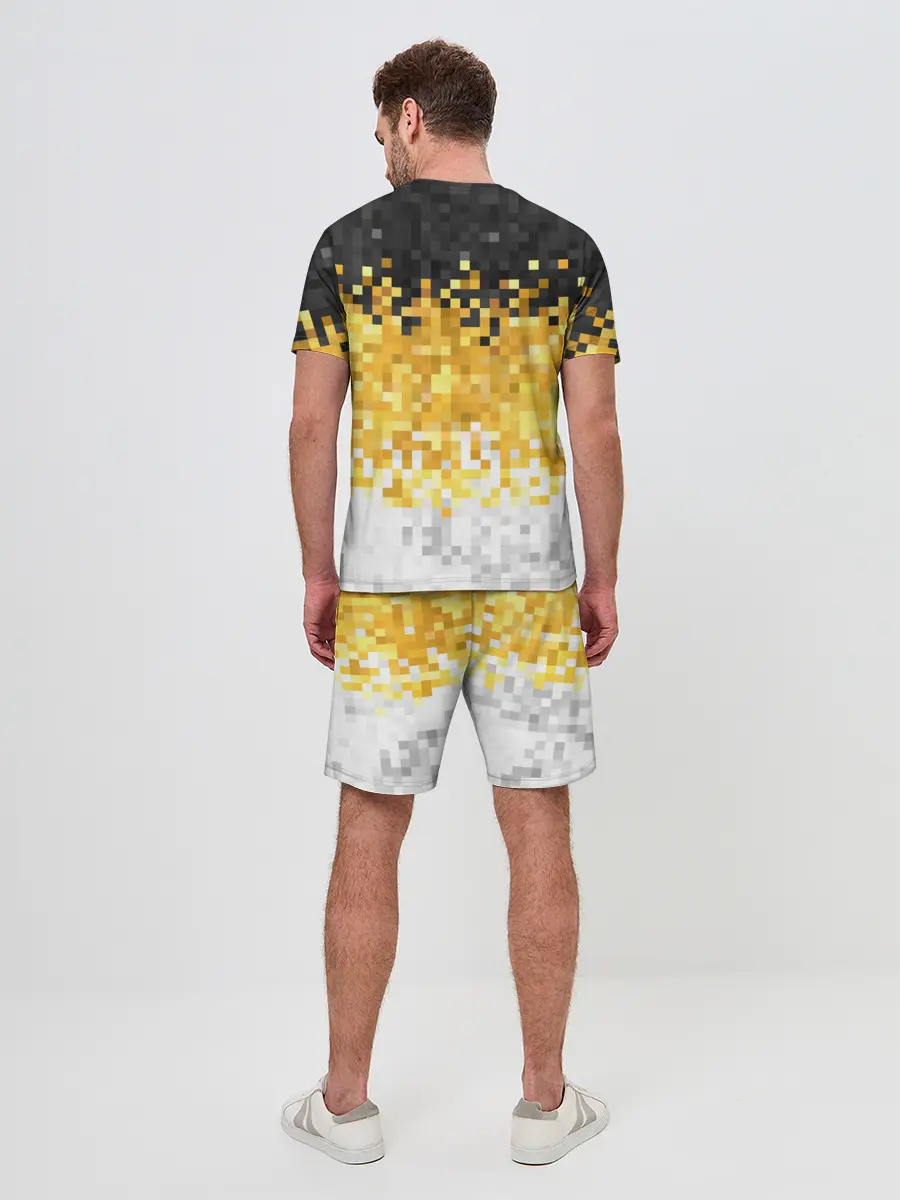 Мужской костюм с шортами / 1858 Имперский флаг пикселами