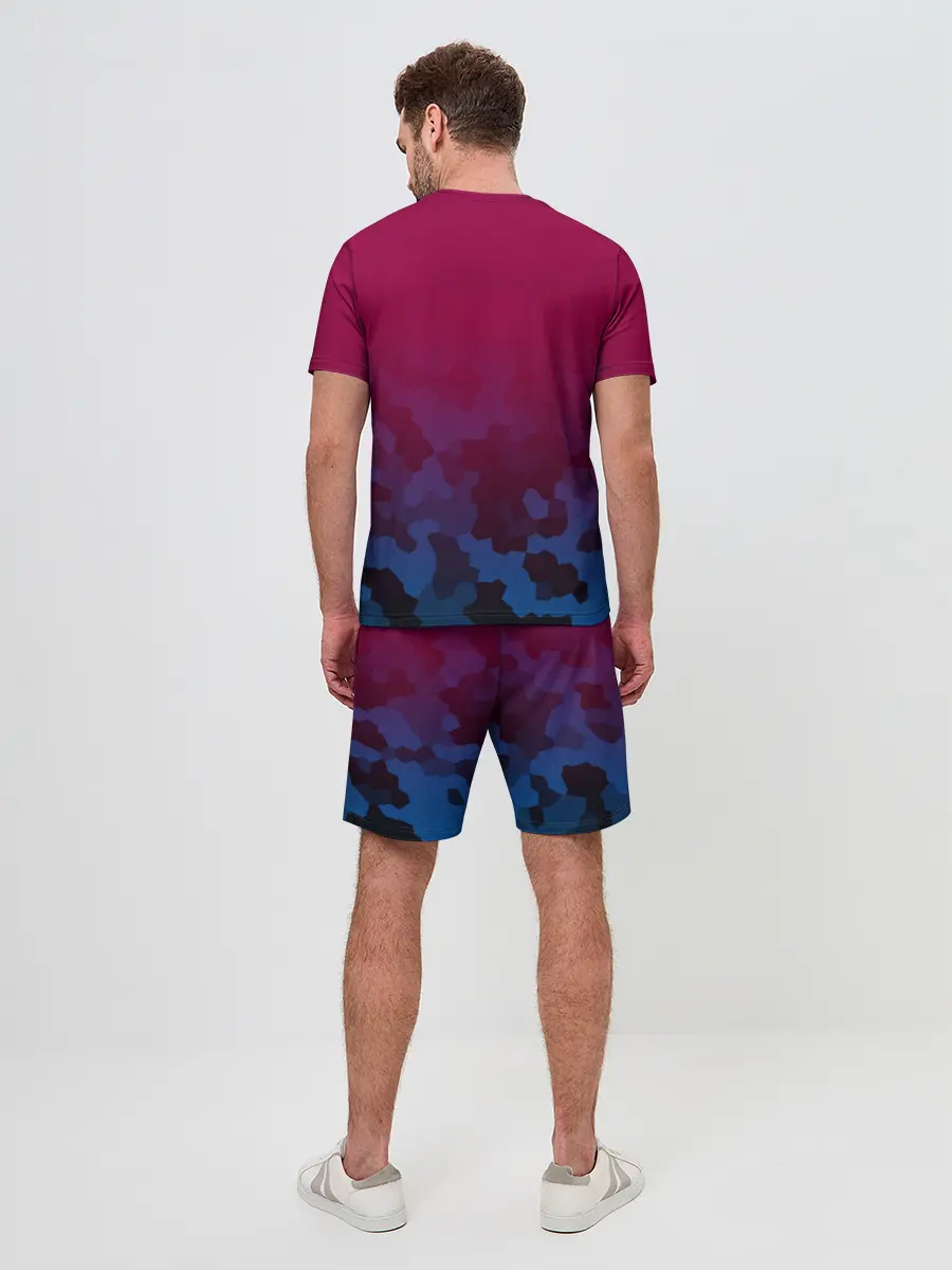 Мужской костюм с шортами / FC BARCA SPORT