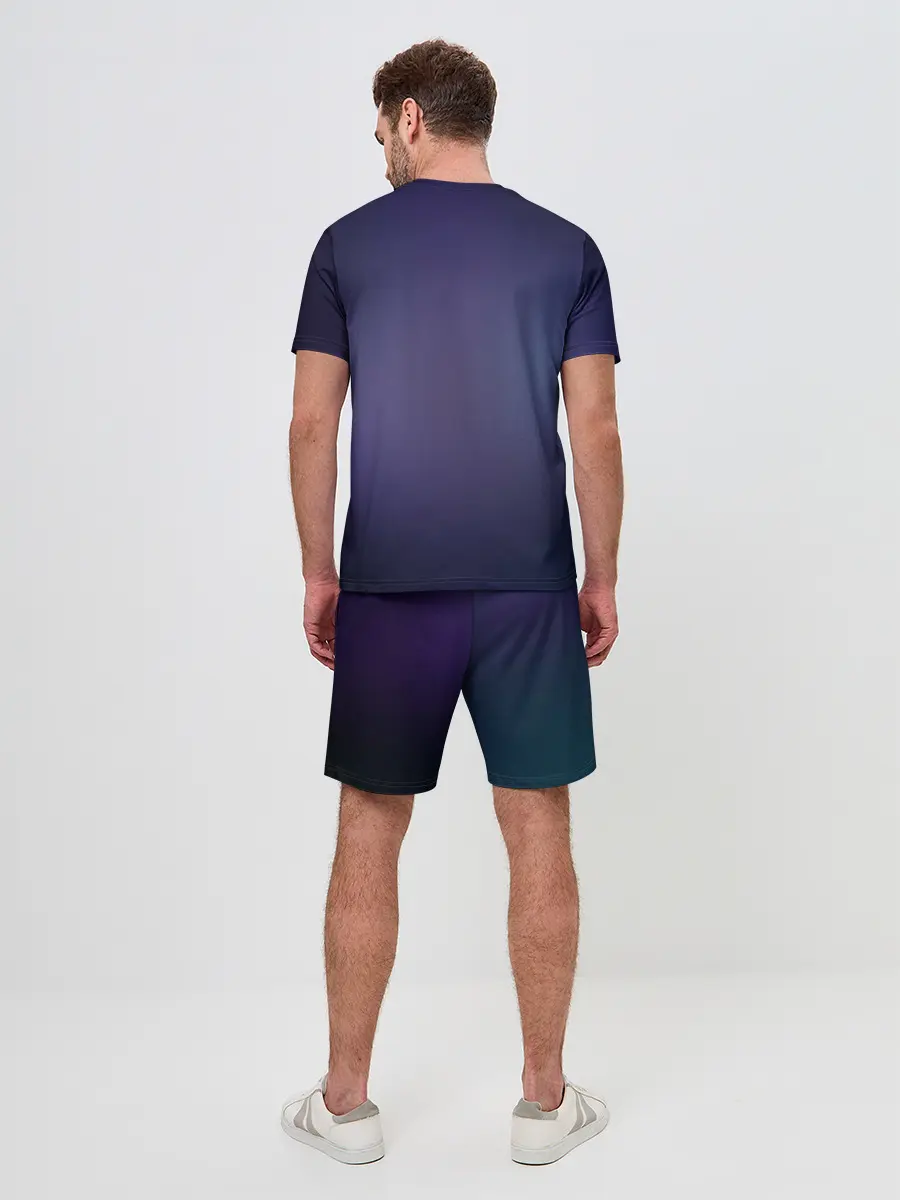 Мужской костюм с шортами / Ворон