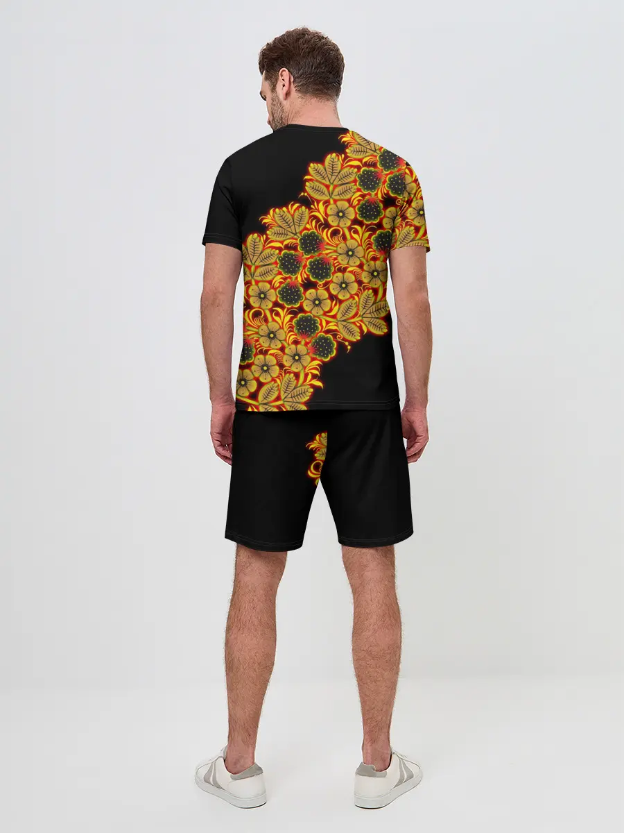 Мужской костюм с шортами / Славянский орнамент