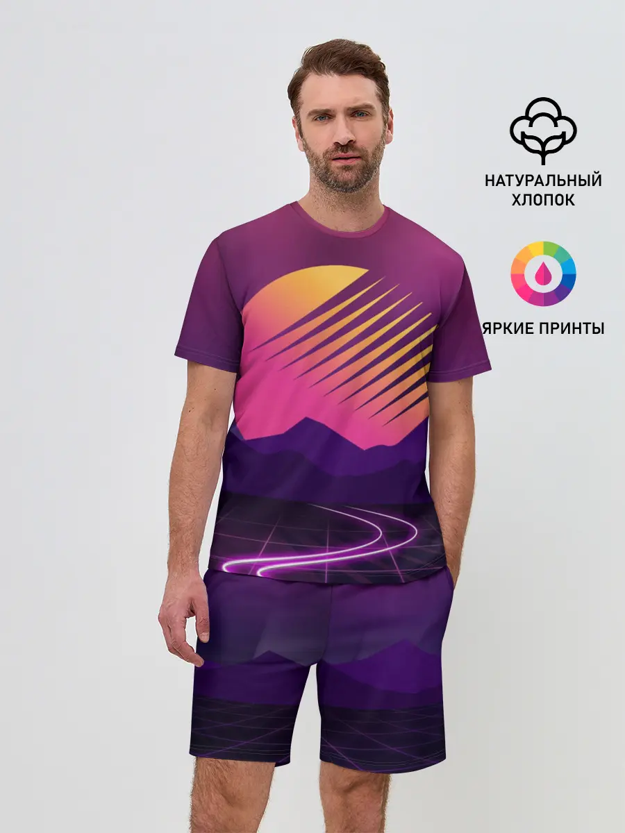 Мужской костюм с шортами / Digital Art