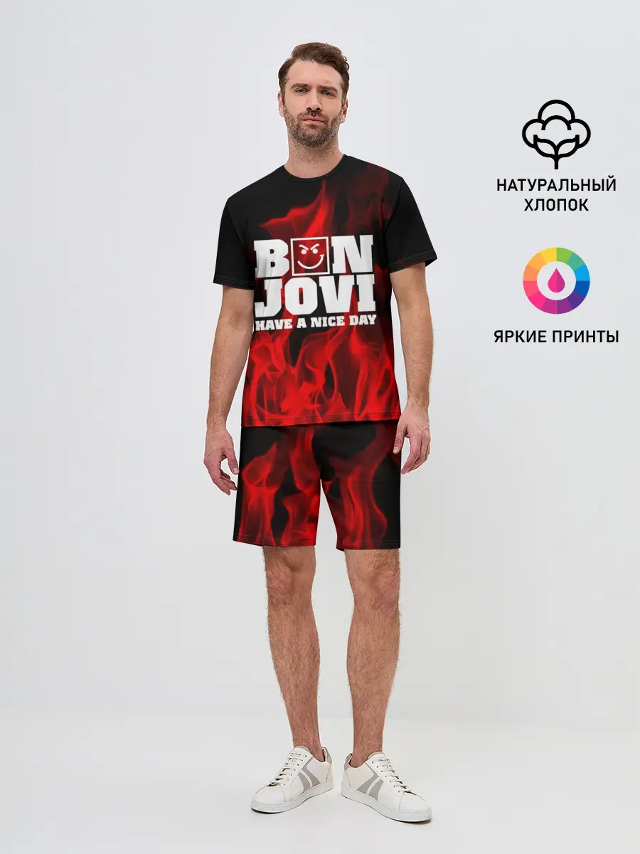 Мужской костюм с шортами / BON JOVI