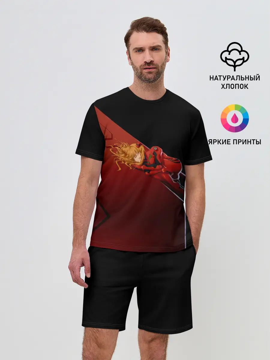 Мужской костюм с шортами / Asuka Langley Soryu