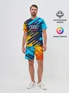 Мужской костюм с шортами / AUDI.