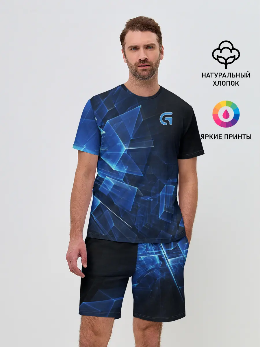 Мужской костюм с шортами / GEOMETRY.