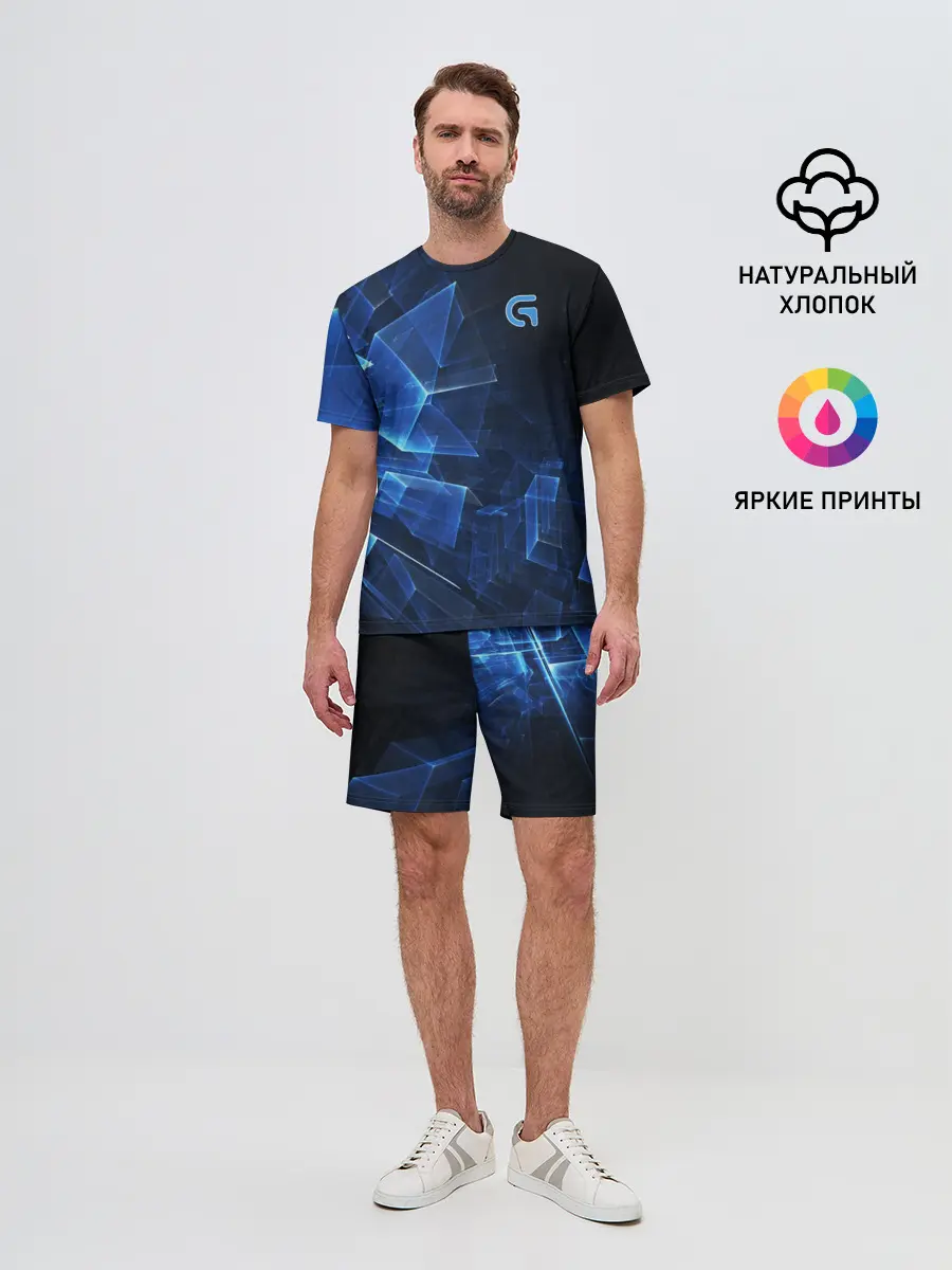 Мужской костюм с шортами / GEOMETRY.