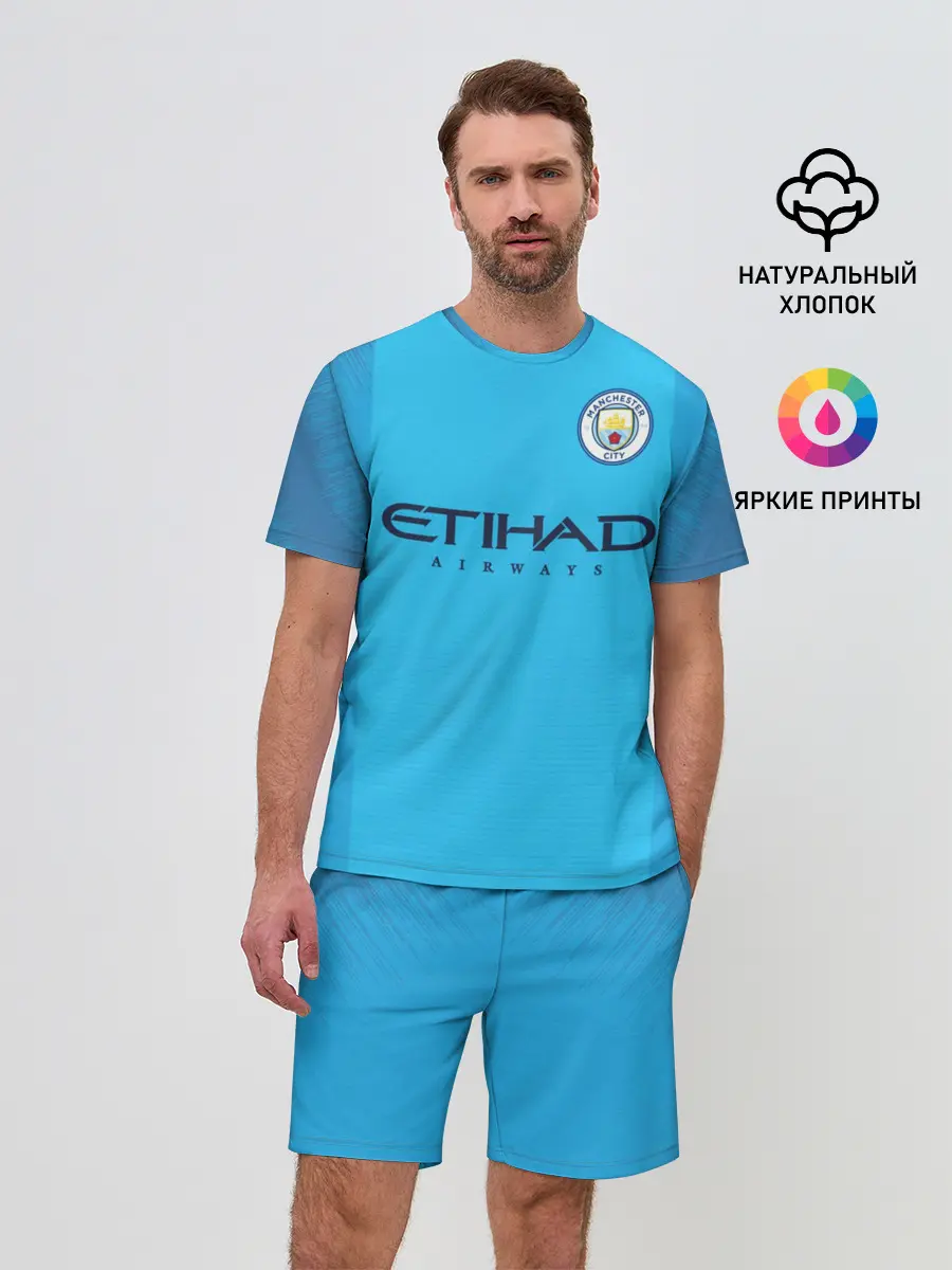 Мужской костюм с шортами / Man. City 18-19