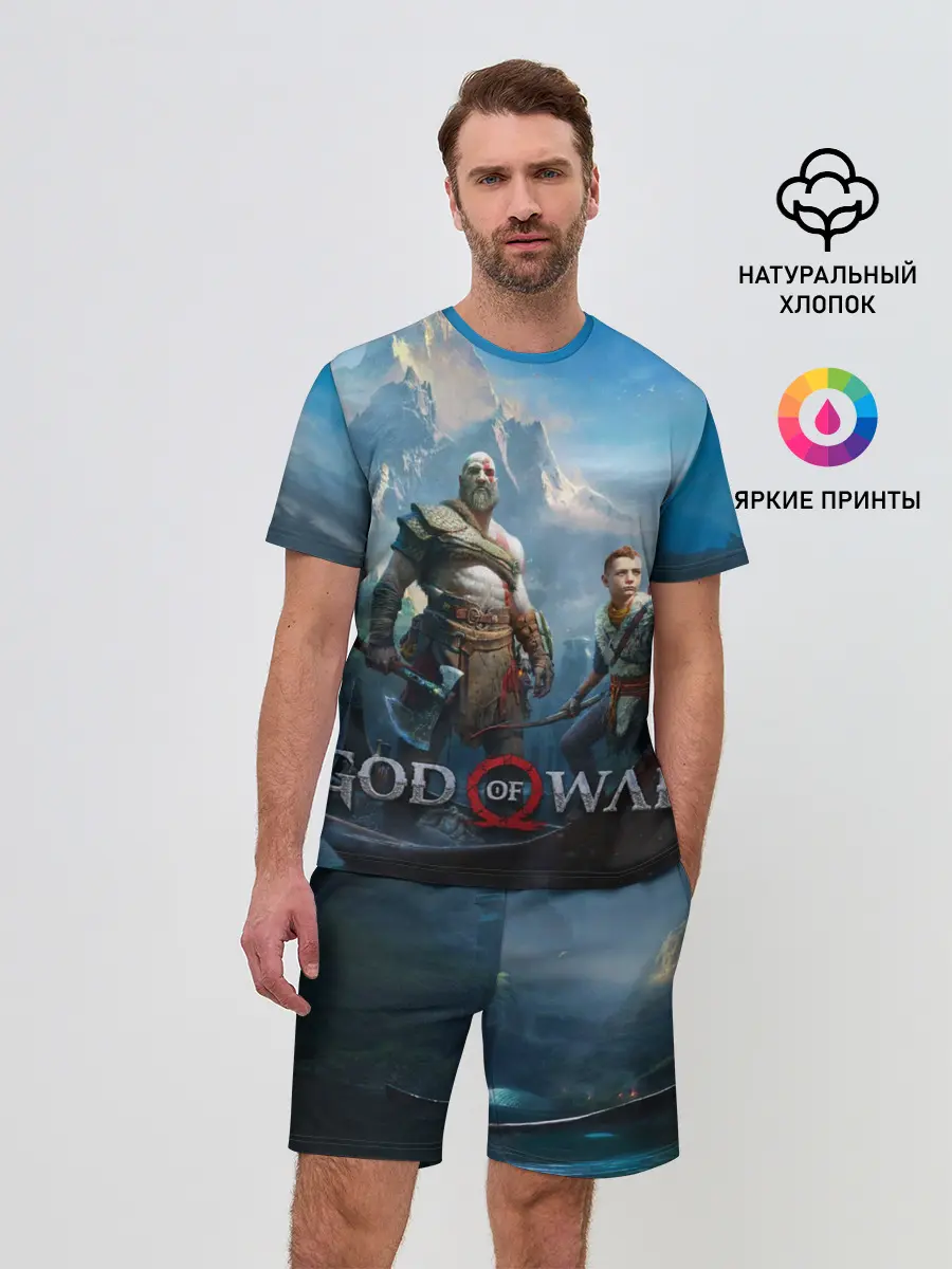 Мужской костюм с шортами / God of War