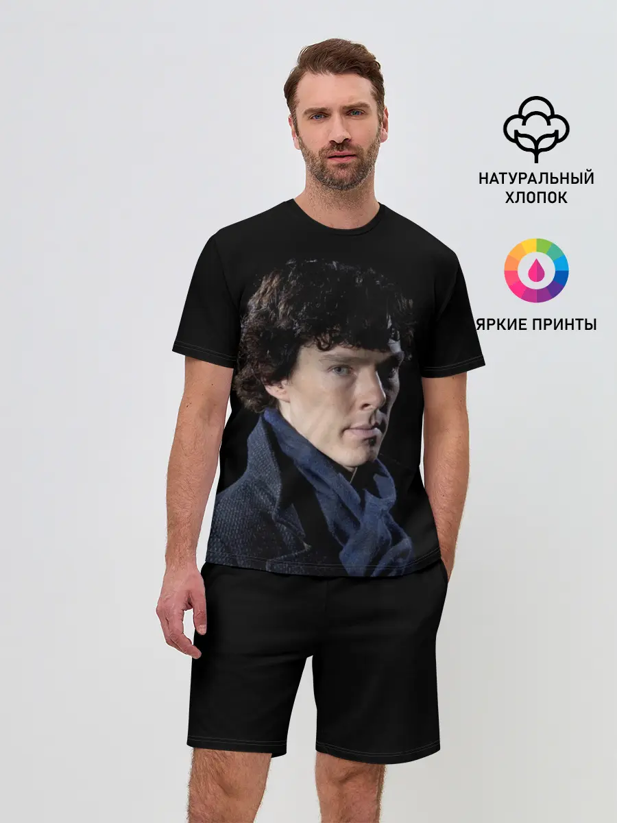 Мужской костюм с шортами / Sherlock