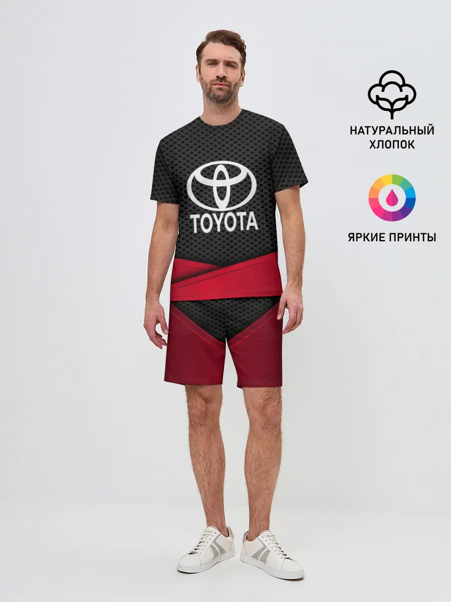 Мужской костюм с шортами / TOYOTA