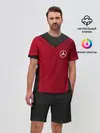 Мужской костюм с шортами / mercedes-benz sport