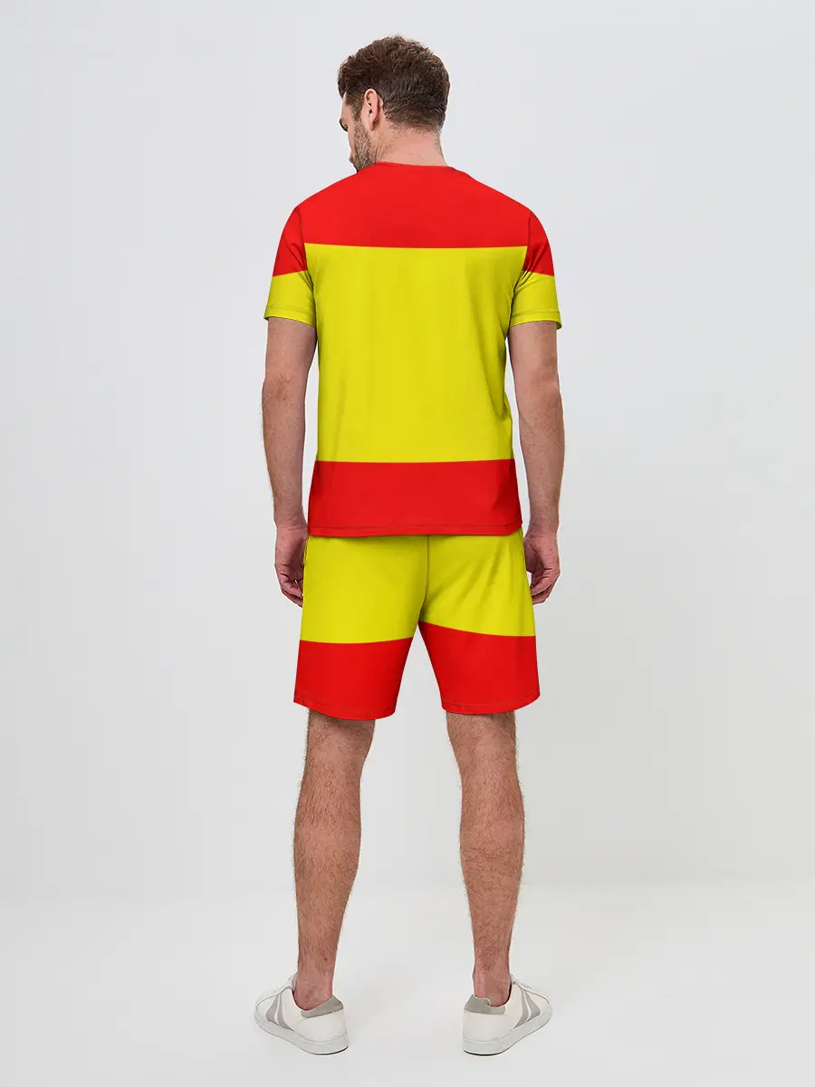 Мужской костюм с шортами / Сборная Испании флаг