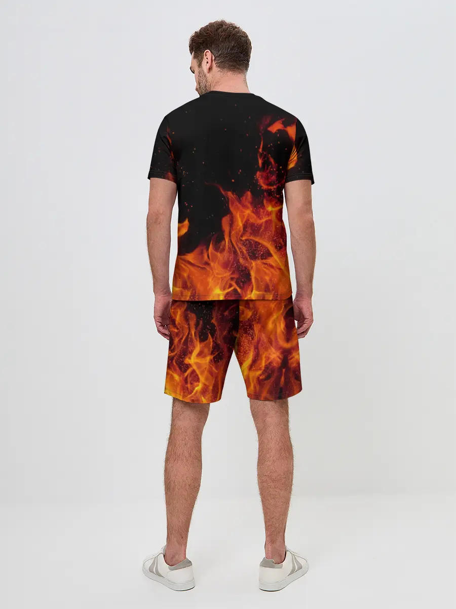 Мужской костюм с шортами / Спасибо деду за Победу