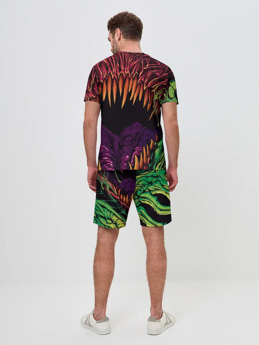 Мужской костюм с шортами / CS GO Huper beast