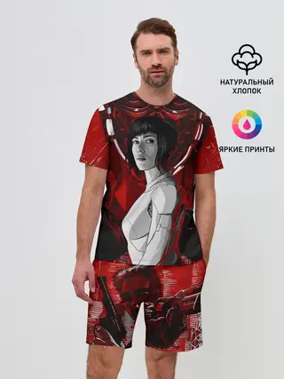 Мужской костюм с шортами / Призрак в доспехах