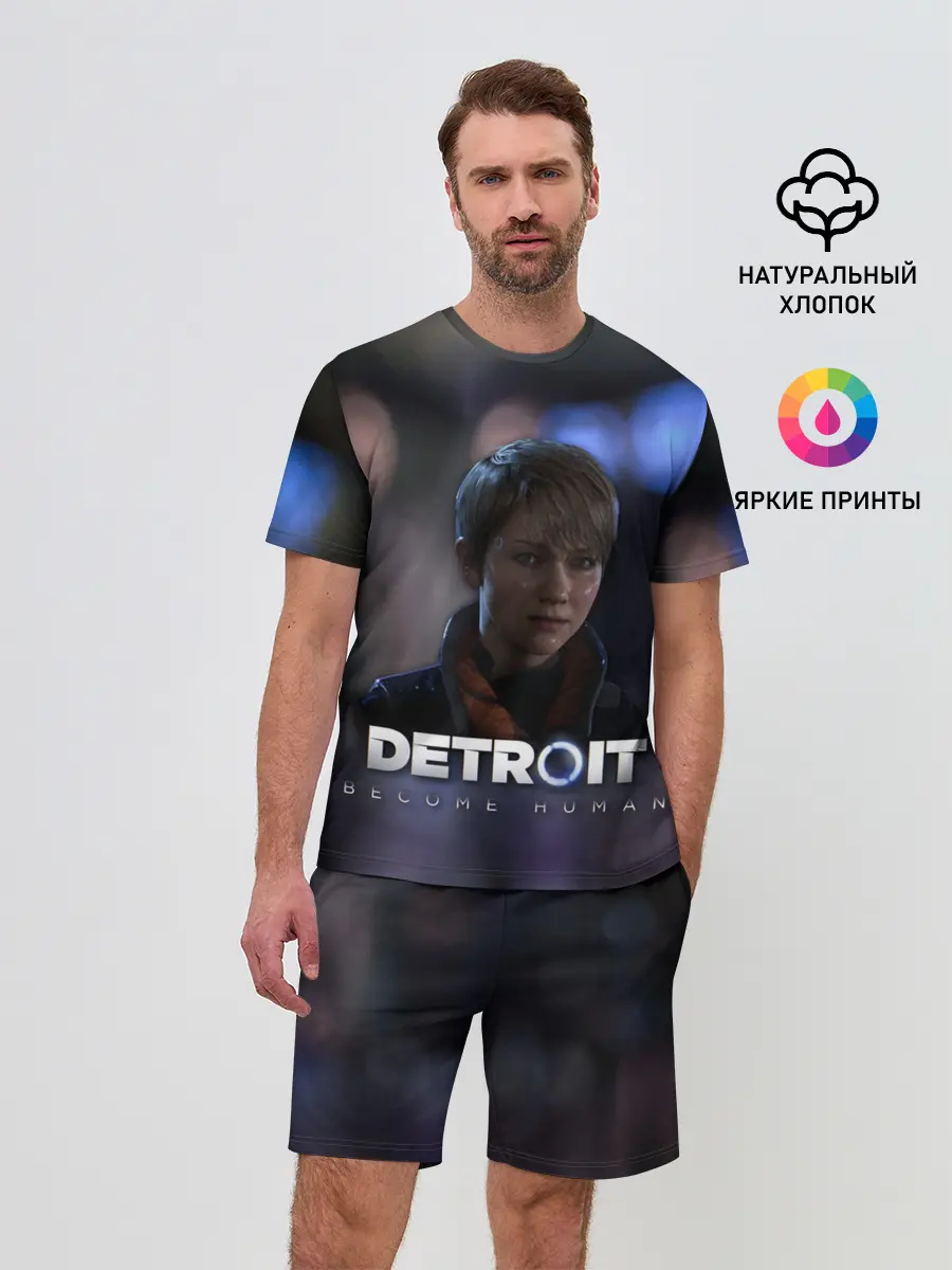 Мужской костюм с шортами / Detroit: Become Human - Kara