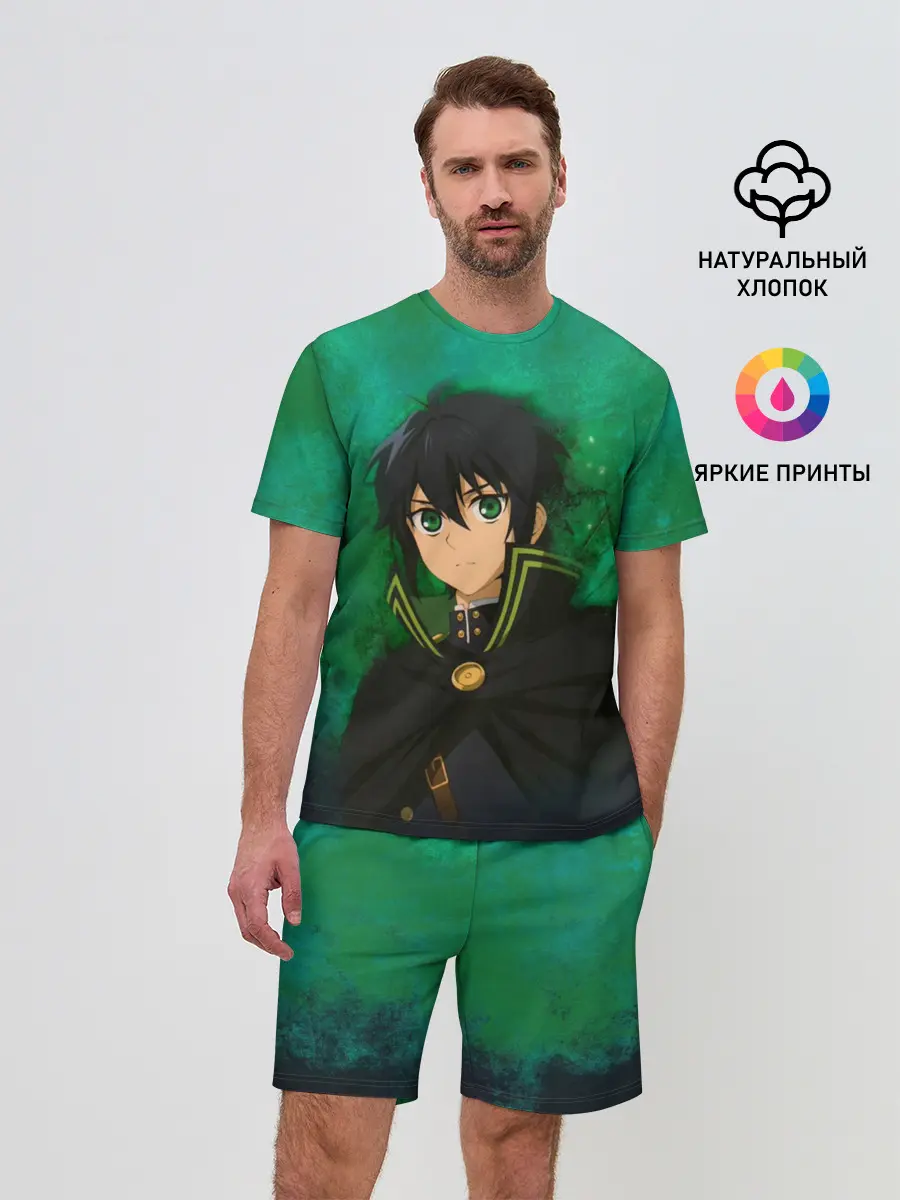 Мужской костюм с шортами / Yuichiro Hyakuya