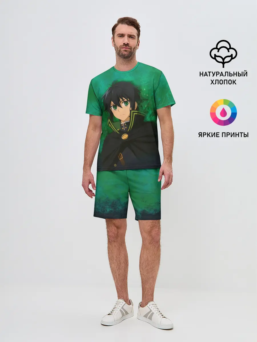 Мужской костюм с шортами / Yuichiro Hyakuya