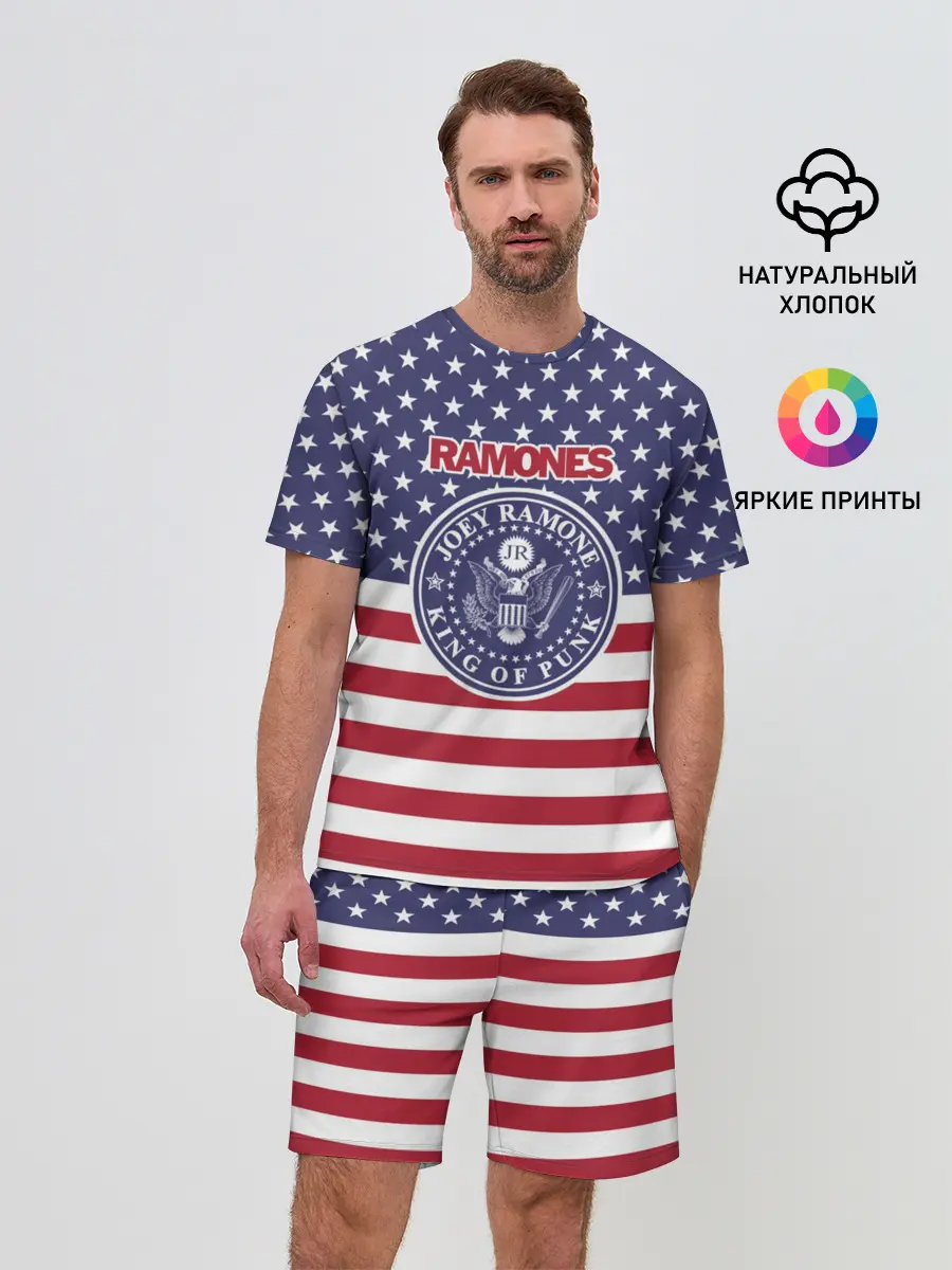 Мужской костюм с шортами / Ramones