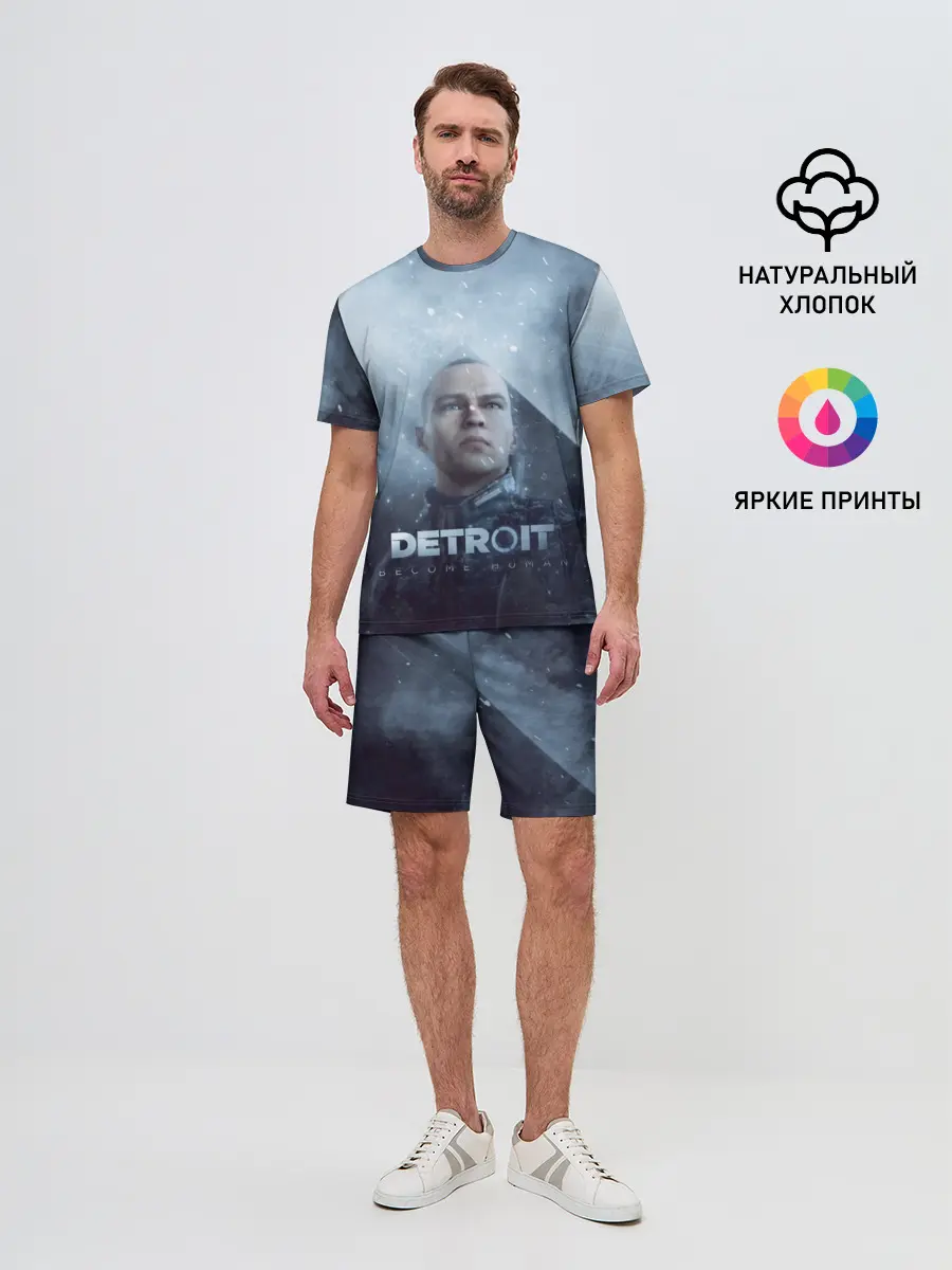 Мужской костюм с шортами / Detroit become human