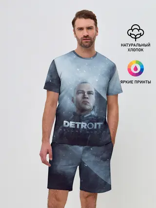 Мужской костюм с шортами / Detroit become human